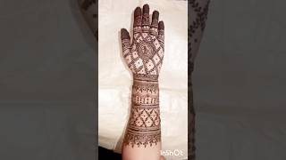 Happy rakshabandhan mehndi design  Rakhi special mehndi designrakhispecialmehndi fullhandmehndi [upl. by Yenaffit]