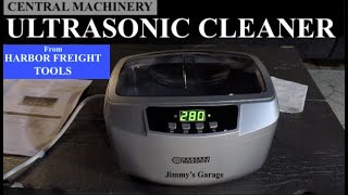 Harbor Freights Ultrasonic Cleaner  Unboxing Test amp Full Review [upl. by Anivlis864]