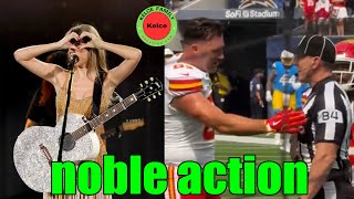 Travis Kelces actions at the Chiefs vs Chargers game made fans love him more [upl. by Alet118]