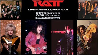 RATT live Roseville Michigan December 9th 1990 Detonator tour full concert [upl. by Harper]