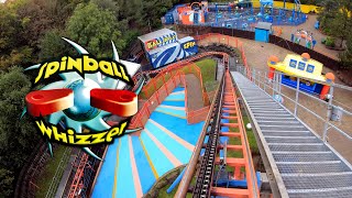 Spinball Whizzer 4K MultiAngle On Ride POV  Alton Towers Resort [upl. by Krever]