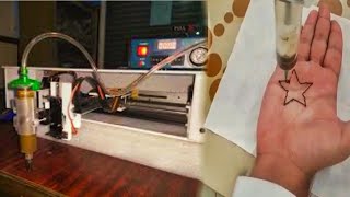 How to Make Mehndi designs By Machine  Mehndi Making Machine  ingenious Technology Machine [upl. by Wieren]