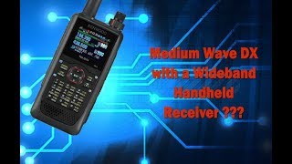 Testing the Medium Wave capabilities of a Kenwood THD74A amateur radio transceiver [upl. by Nair]