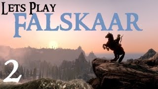 Lets Play Falskaar Skyrim  Episode 2 [upl. by Aneloaup]