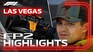 FP2 Highlights  2024 Las Vegas Grand Prix [upl. by Leanahtan]