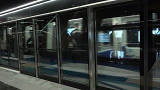 Atm arriva in Grecia inaugurata la metropolitana a Salonicco [upl. by Ahsinuq436]