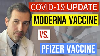 Coronavirus Update 117 Moderna vs Pfizer COVID 19 Vaccine mRNA vaccines [upl. by Lleksah]