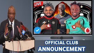 SHOCKING NEWS ORLANDO PIRATES MANAGEMENT COMPLETED TO ANNOUNCE NEW PLAYERSAZIZ KI amp MAYELE UPDATE [upl. by Ialokin]