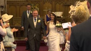 Lyndsey and Daryl at Aldridge parish Church and Aston Wood golf club [upl. by Herod]