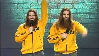 The Nelson Twins  Comedians  Semi Final 8 Australias Got Talent 2012 FULL [upl. by Eddina]