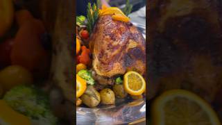 ROASTED TURKEY 🦃 🤩😋 youtubeshorts ytshorts shorts [upl. by Hofmann]