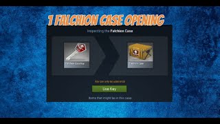 OPENING 1 FALCHION CASE IN 2015 CSGO [upl. by Avaria]