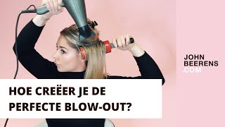 HOE FÖHN JE JE HAAR MET EEN RONDE BORSTEL  Hoe creëer je de perfecte blowout en meer volume [upl. by Daugherty]