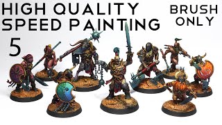 How to paint with Washes Filters and Glazes  The Spire Tyrants  Warcry speed painting [upl. by Drislane893]