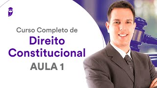 Curso Completo de Direito Constitucional Aula 1  Prof João Trindade [upl. by Notsnarc]