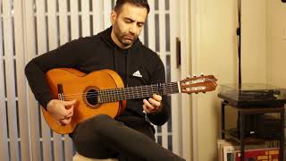 Solea by Sabicas Bronce Gitano played by Amir Mafakher quotCypress Guitar sound Blancaquot [upl. by Leduar]