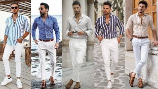 Striped Shirt Combination With Formal Pants  Top 10 Formal Shirt Pant Colour Combination Latest2024 [upl. by Nomaid]