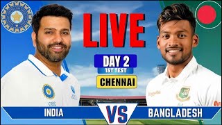 India vs Bangladesh test match live today cricket match [upl. by Acsecnarf]