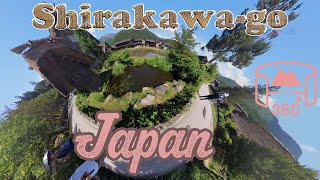 Japans traditional UNESCO village 360 video [upl. by Eruza]