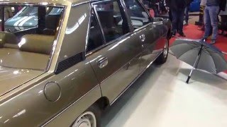 Retromobile 2016 Peugeot 604 SL V6 [upl. by Assillim]