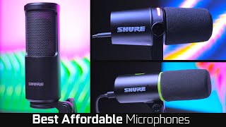 Best Affordable Shure Microphone  SM4 vs MV7 vs MV6 [upl. by Umeh665]