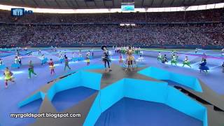 2015 UEFA Champions League Final Opening Ceremony Olympiastadion Berlin [upl. by Akemrehs]