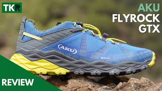 Aku Flyrock GTX  Review  Las zapatillas favoritas para combinar Trekking y Fast Hiking [upl. by Nnylasor500]