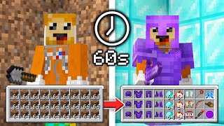 Minecraft Manhunt but ITEMS SWITCH EVERY MINUTE [upl. by Karney]