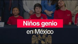 Niños genio en México [upl. by Sherwood]