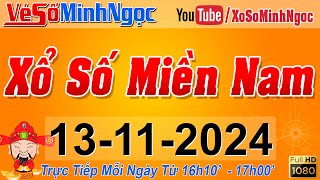 XSMN Minh Ngọc  Trực tiếp Xổ Số Miền Nam  KQXS Miền Nam ngày 13112024 KQXS Hôm Nay XSTT XSKT [upl. by Oibaf]