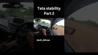 Tata altroz stability test at 95kmph tata tataaltroz drift [upl. by Yerahcaz]