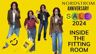 INSIDE THE FITTING ROOM Nordstrom Anniversary Sale 2024 [upl. by Edie]