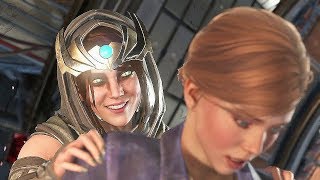 ENCHANTRESS Battle Simulator Very Hard  INJUSTICE 2 [upl. by Cheffetz79]