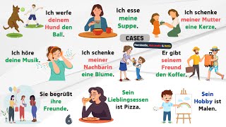 Understanding the German Cases Is Easier  Learn German Nominative Accusative Dative Cases [upl. by Marco]