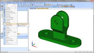 Femap Basics 6 Program Files and API Scripts [upl. by Aissatsan]