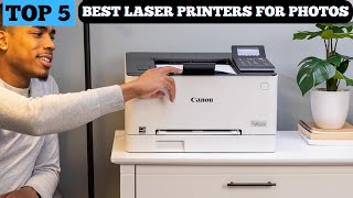 TOP 5 BEST LASER PRINTERS FOR PHOTOS IN 2025 [upl. by Oirramed427]