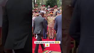 PRESIDENT RUTO PHOTO TAKING WITH KDF GENERALS [upl. by Elokyn]