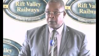 Rift Valley Railways receives locomotives [upl. by Orfinger]