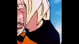 Krillin throws rock at goku distorted [upl. by Namialus]