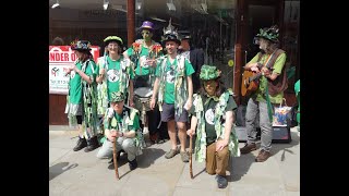 Glastonbury Border Morris  at Chippenham Folk Festival 2024 Part 1 [upl. by Freeland]