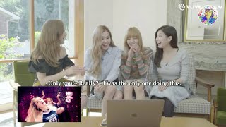 ENGSUB BLACKPINK React to BOOMBAYAH MV after 2 Years Debut [upl. by Ahsieym]