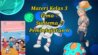 MATERI TEMATIK KELAS 3 SD TEMA 7 SUBTEMA 2 PEMBELAJARAN 6 [upl. by Astera753]