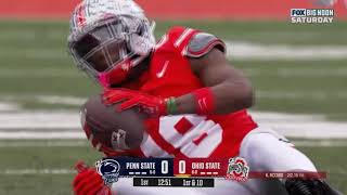 Ohio State vs Penn State 2023  Paul Keels Highlights [upl. by Adnamahs]