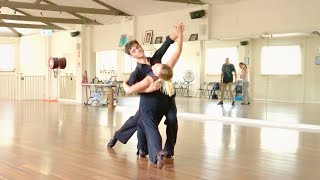 Slow Waltz  Advanced Routine [upl. by Kurt]