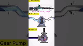 Types of rotary pumps gearpump pump mechanical machine screwpumpfluid shorts fluidmotion [upl. by Prisca]