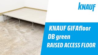 Knauf GIFAfloor DB green EN  Assembly guide How to [upl. by Ailet30]