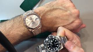 Rolex GMT back from its first service at RSC [upl. by Felt]