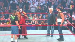 Sting confronts Hulk Hogan amp ATTACKS Eric Bischoff  TNA Wrestling [upl. by Ylagam287]