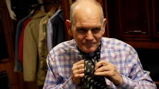 David Saxby Talking about Cravats Cravat Mens Style [upl. by Quintana]