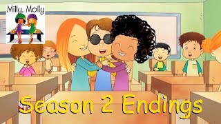 Milly Molly  Season 2 Full Episode  Mr Limpy’s Vase and Class Concert [upl. by Lewanna]